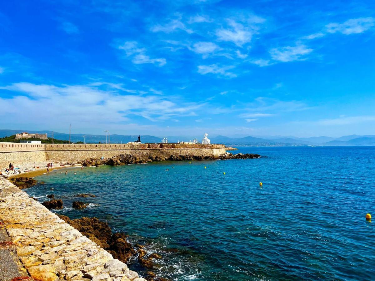 Appartement Tout Neuf Vieil Antibes Exteriör bild